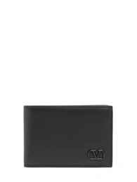 Brieftasche Aus Leder Mit Logo