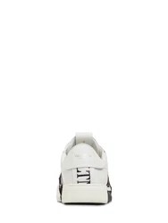 Sneakers Aus Leder Grau