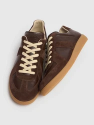 Sneakers Aus Leder Und Wildleder replica 