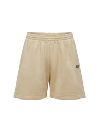 Trainingsshorts Aus Baumwolle Mit Logostickerei