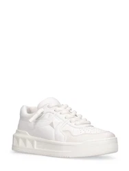 Lacklederpumps One Stud Grau/Creme
