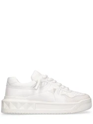 Lacklederpumps One Stud Grau/Creme