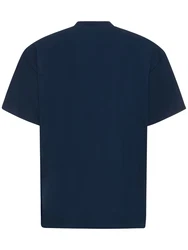 T-shirt mit Logodruck Schwarz