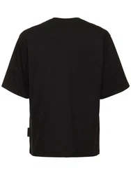 T-shirt mit Logodruck Schwarz