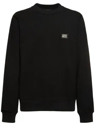Sweatshirt Aus Jersey Essential Schwarz