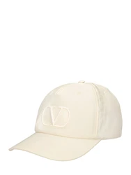 Valentino Baseballkappe Mit Vlogo-signatur Creme