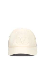 Valentino Baseballkappe Mit Vlogo-signatur Creme