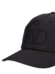Valentino Baseballkappe Mit Vlogo-signatur Schwarz