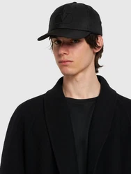 Valentino Baseballkappe Mit Vlogo-signatur Schwarz