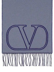 Schal Vlogo-signatur Lila