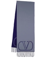 Schal Aus Wolle Mit Vlogo-signatur