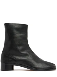 30mm Hohe Stiefeletten Aus Leder tabi