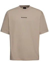 T-shirt Aus Baumwolljersey Mit Vintage-effekt