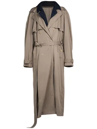 Cotton Twill Trench Coat