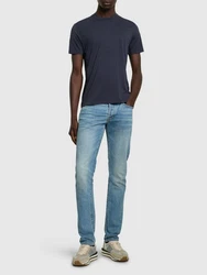 T-Shirt Aus Lyocell & Baumwolle 
