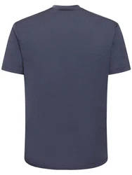 T-Shirt Aus Lyocell & Baumwolle Blau
