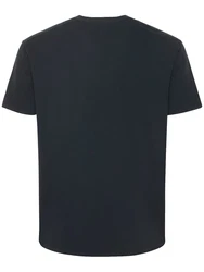 T-Shirt Aus Lyocell & Baumwolle Schwarz