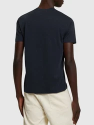 T-Shirt Aus Lyocell & Baumwolle Schwarz