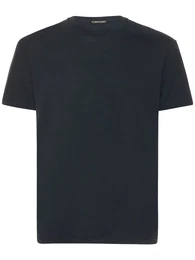 T-shirt Aus Lyocell & Baumwolle