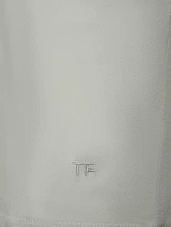 T-Shirt Aus Lyocell & Baumwolle Grau/Beige