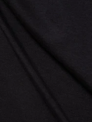 T-Shirt Aus Lyocell & Baumwolle Schwarz