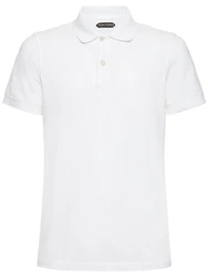 Tennis-Polohemd Weiß