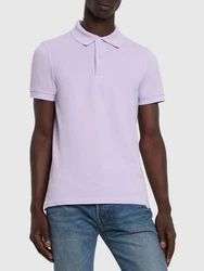 Tennis-Polohemd Hellblau