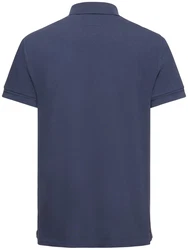 Tennis-Polohemd Blau