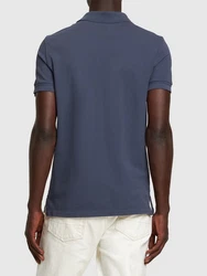 Tennis-Polohemd Blau