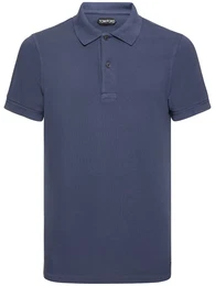 Tennis-polohemd Aus Piqu