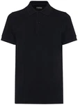 Tennis-Polohemd Schwarz