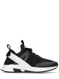 Sneakers Aus Techno-alcantara Und Leder
