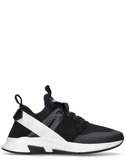 Sneakers aus Techno-Alcantara und Leder