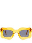 Sonnenbrille Gelb