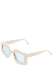 Sonnenbrille Grau/Türkis