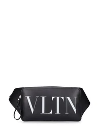Vltn Leather Belt Bag