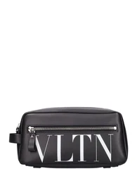 Mittelgroe Kosmetiktasche Aus Leder vltn