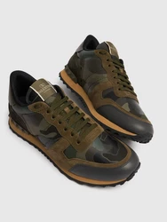 Ledersneakers Rock Runner Grau