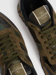 Ledersneakers Rock Runner Grau