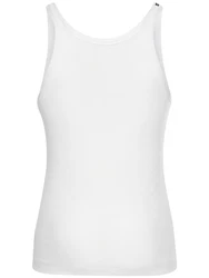 Tanktop Aus Baumwolljersey 