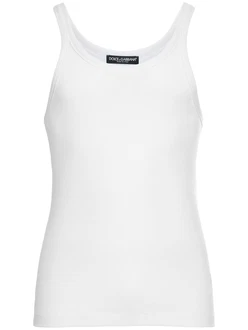 Tanktop Aus Baumwolljersey Tanktop Aus Baumwolljersey