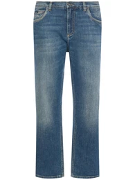 Jeans Aus Verwaschenem Stretch-denim
