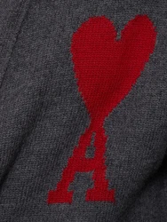 Cardigan Aus Wollstrick Mit Logo 