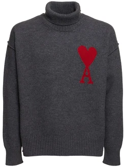 Rollkragenpullover Mit Logo