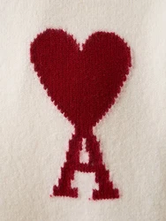 Rollkragenpullover Mit Logo Rosa/Creme