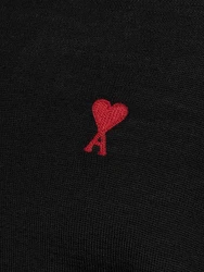 Strickpullover Mit Logo Schwarz