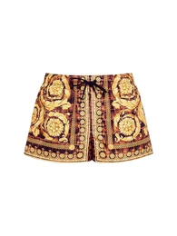 Badeshorts Aus Bedrucktem Nylon cocco Barocco