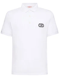 Polohemd Aus Baumwolle Mit Logo