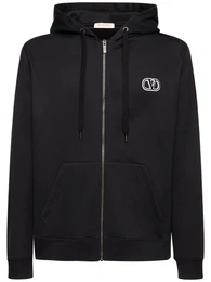 Hoodie Aus Fleece Mit Logo