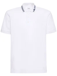 Poloshirt Aus Baumwolle Mit Stickerei manor